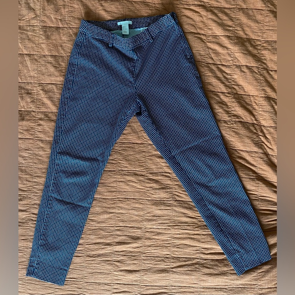 H&M patterned work pants - Picture 2 of 5